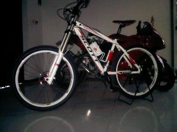jual sepeda fullbike scott