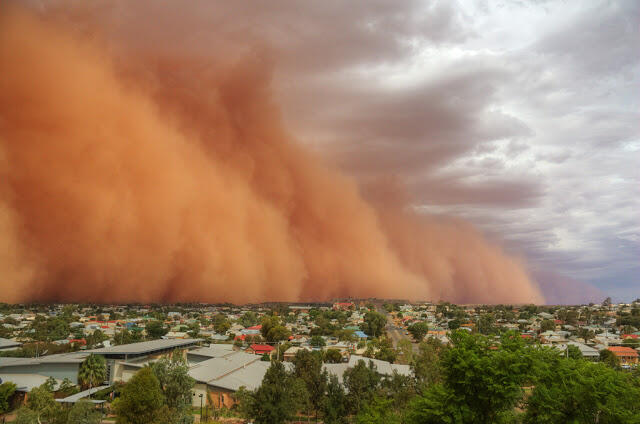 &#91;Horor&#93; Foto-Foto Haboob -Badai Pasir-dari Berbagai Negara