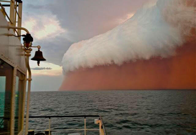 &#91;Horor&#93; Foto-Foto Haboob -Badai Pasir-dari Berbagai Negara