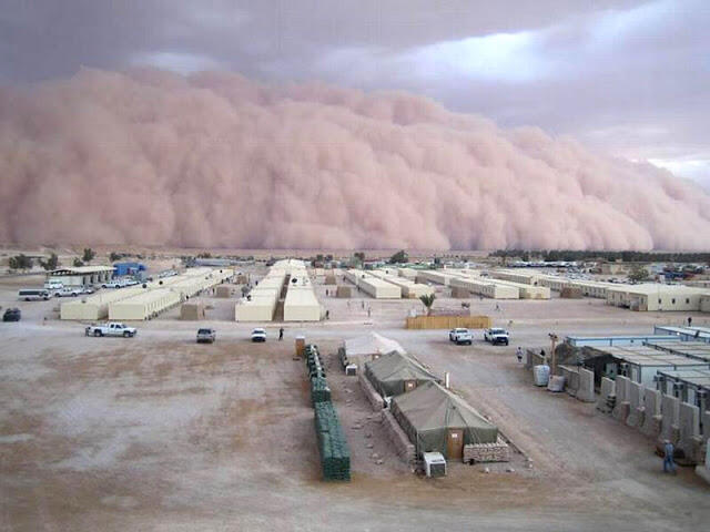 &#91;Horor&#93; Foto-Foto Haboob -Badai Pasir-dari Berbagai Negara