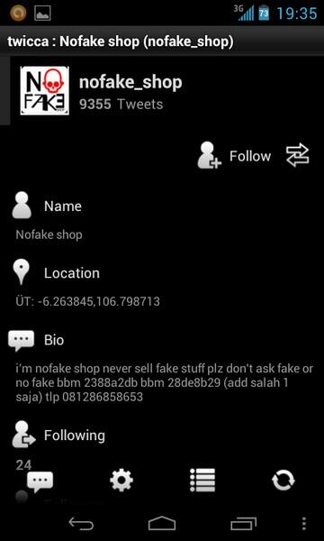 Twitter: @nofake_shop. Omongan Tinggi, Ternyata Sepik, dan Nggak Punya TIT*T!