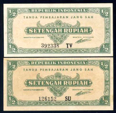 sejarah mata uang indonesia (rupiah)