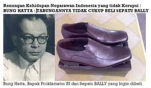 Bung Hatta dan Sepatu Bally Yang Tak Pernah Terbeli