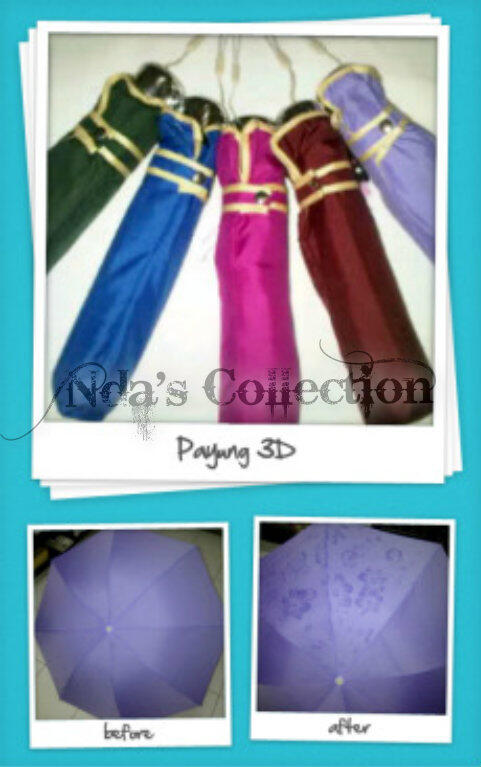 PAYUNG 3D UNIK