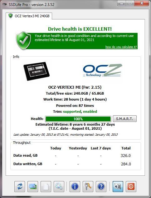 SSD OCZ Vertex 3 Max IOPS 240GB murah (Bandung)