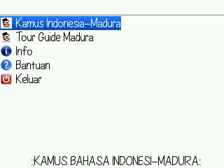 Kamus Indo-Madura Buatan Kaskuser(Android/BB)