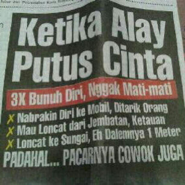 Berita / Iklan koran yang kocak gan 