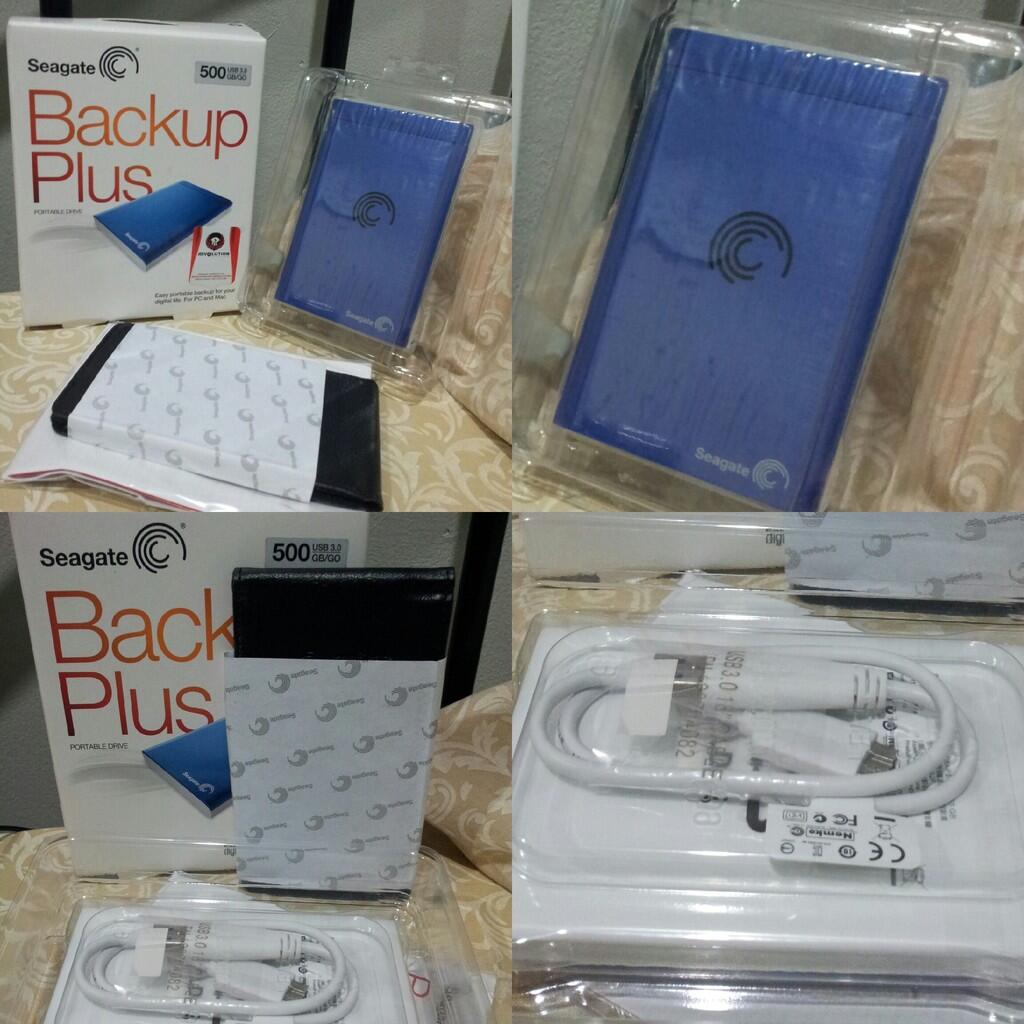 HDD SEAGATE 500GB/GO (USB 3.0) MURAH,BARU & GARANSI (JAKARTA)