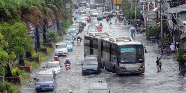 Kerugian Akibat Banjir Jakarta, Rp1,4 Miliar per Jam