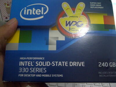 SSD intel 330 240Gb baru harga murah