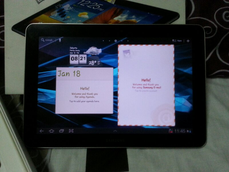Jual Samsung Galaxy Tab 10.1" P7500 mulus 99%