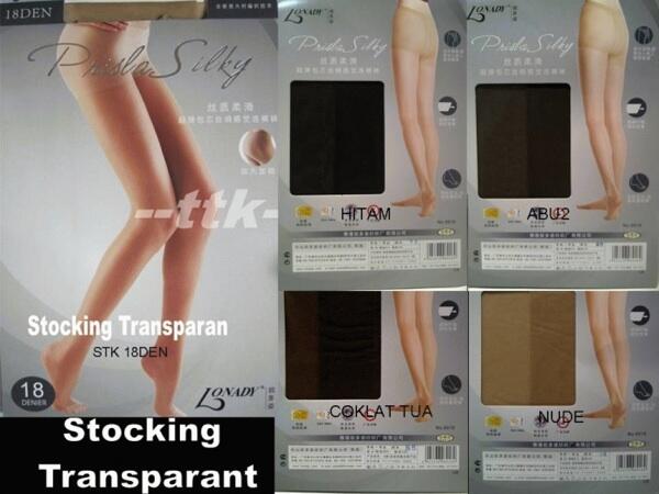 Stocking Transparan (rekomendasi utk karyawan bank, teller, customer servis,dll)