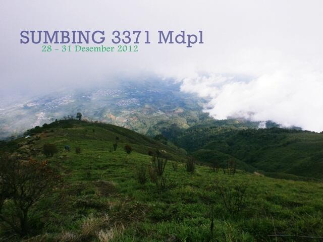 &#91;CATPER&#93; Dekapan Hujan Gunung Sumbing (28 - 31 Desember 2012)