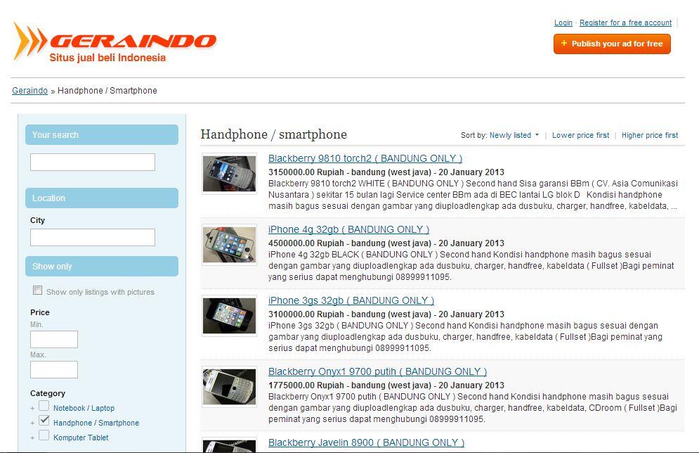 Geraindo.com - Situs jual beli Indonesia