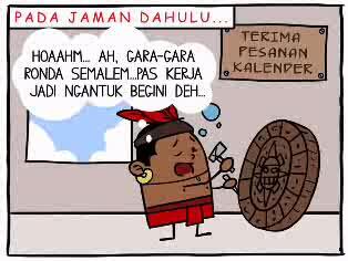 Budi dan Badu komik strip Garing (update) from Blackberry.