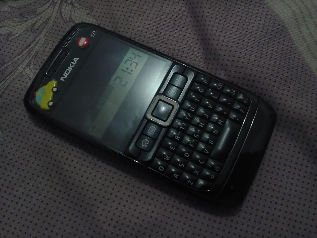 Nokia E71 Second Fullset murah