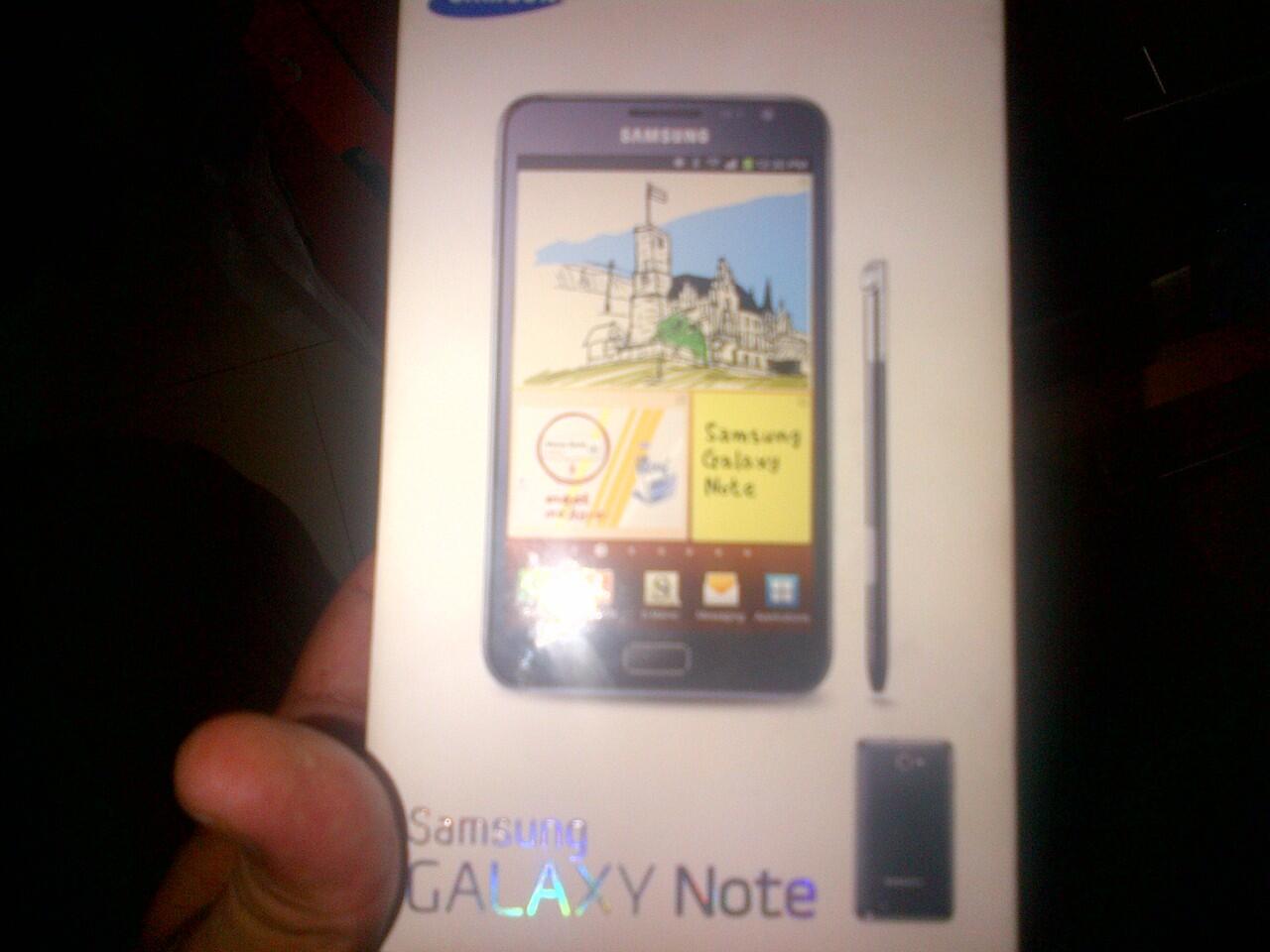 Samsung Galaxy Note 1/P7000 Second, Prefer COD di Ambon