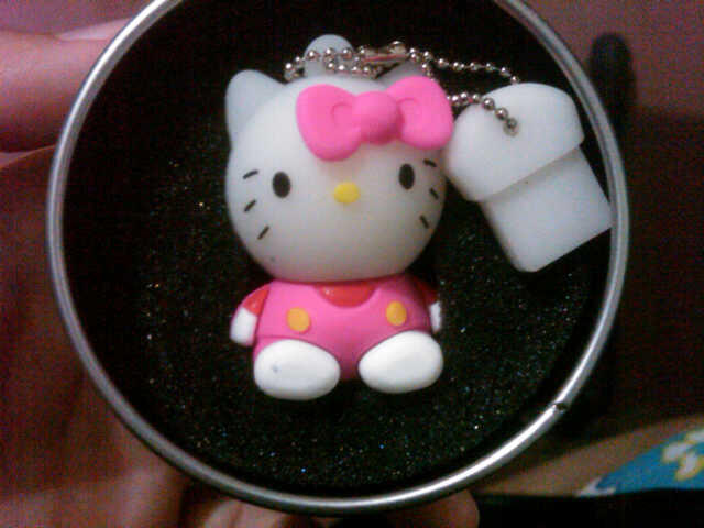 Flashdisk Hello Kitty Pink 4gb ready