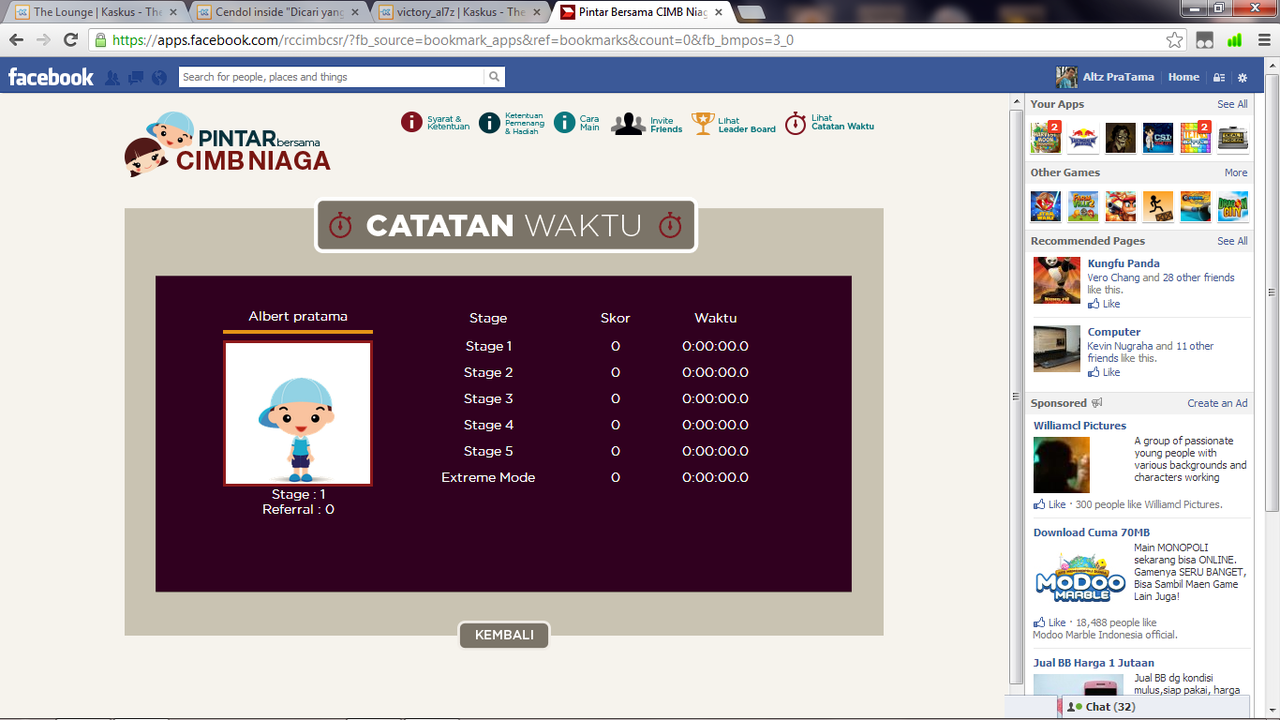 &#91;NEED HELP&#93; Cendol inside &quot;Dicari yang memiliki akun FB banyak&quot;