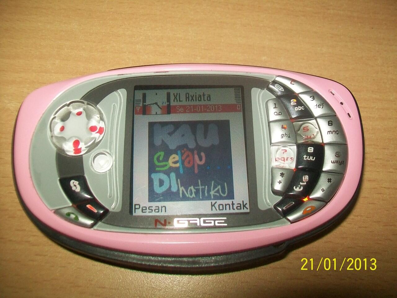 N Gage (batangan) Pink Cantik (COD kendal, Semarang, Salatiga)
