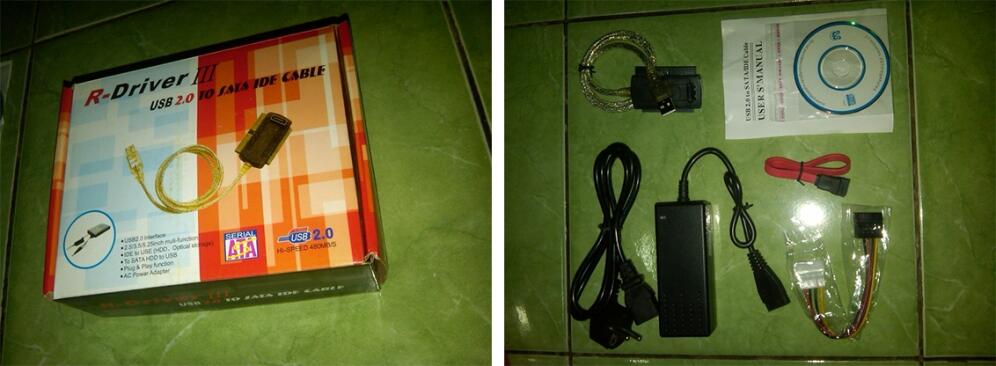 KONEKTOR HARDISK TO USB