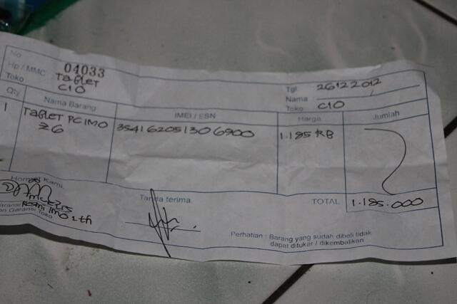JUAL TABLET IMO Z 6 AVENGER KEREN BISA NELPON+SMS ADA JUGA TVNYA CUMA 850 RIBU GAn!!!