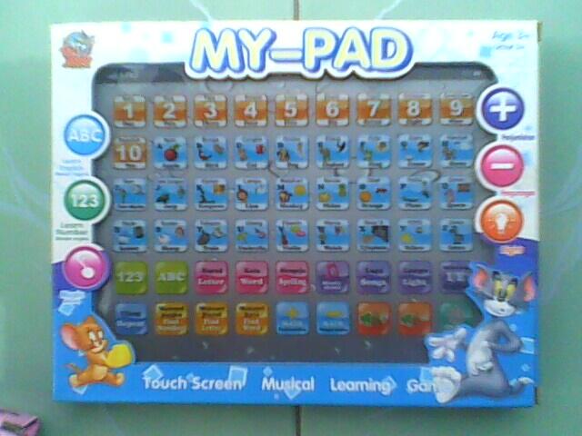 My Pad ( Pink & Biru ) Mainan Edukasi Buat Anak TK dan PAUD Jogja/Yogya