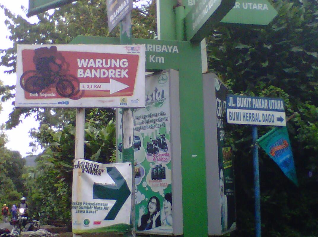 Warung Bandrek Dago, Trek Sepeda Yang Mantap