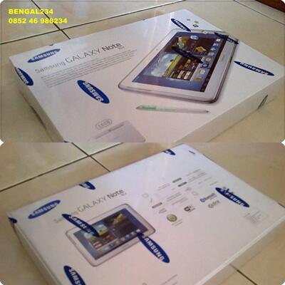 SAMSUNG GALAXY NOTE 10.1 N.8000 BNIB COLOR WHITE, GARANSI RESMI SAMSUNG.