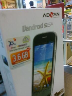 Tablet ADVAN Vandroid S5-A SmartNote 3G Camera 8MP Cortex A9