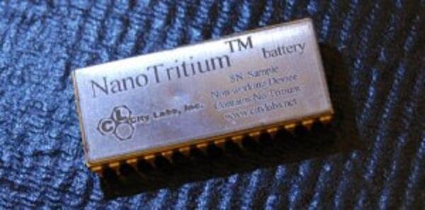 Nano Tritium,Baterai bertenaga Nuklir.