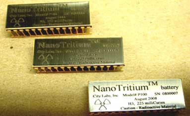 Nano Tritium,Baterai bertenaga Nuklir.