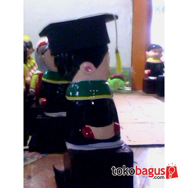 Boneka Wisuda Bowi&Bowieta