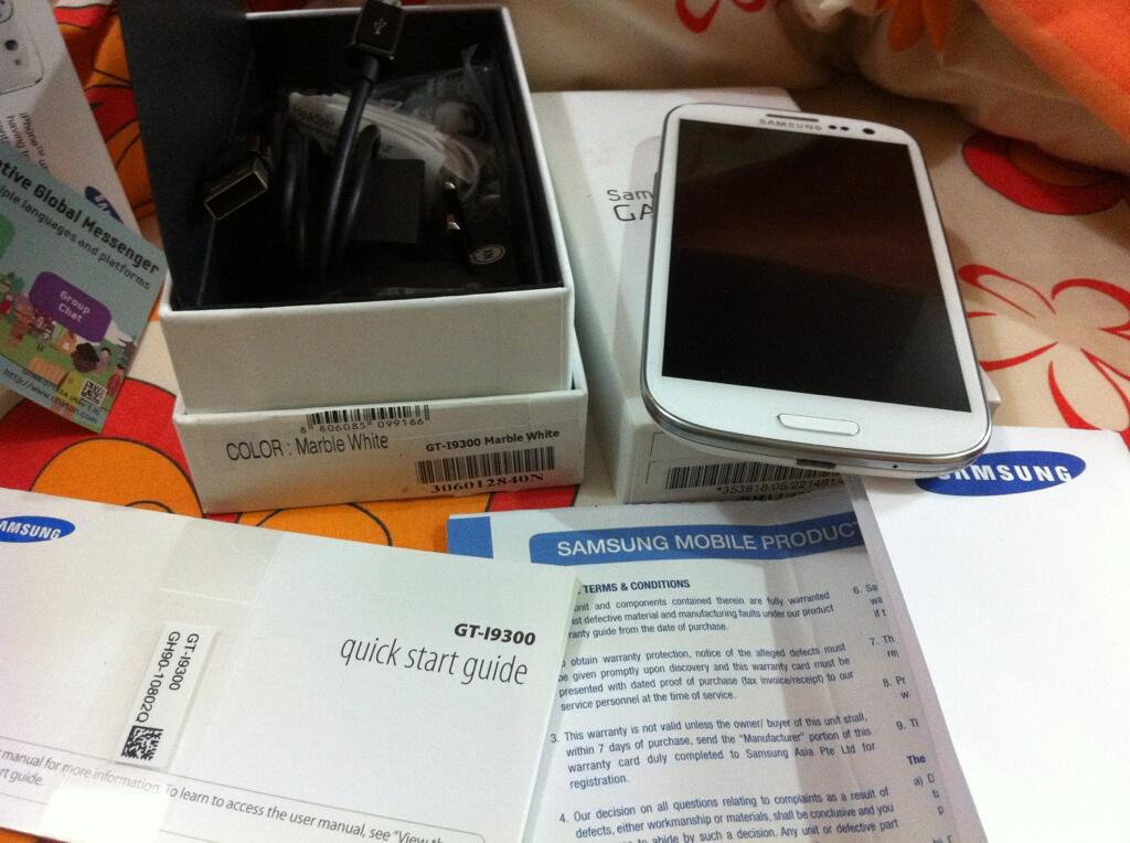 Promo samsung galaxy S3