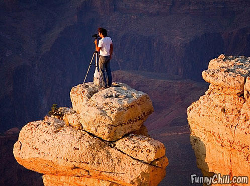 Fotografer paling extream sedunia , gak boleh ditiru {PICT}