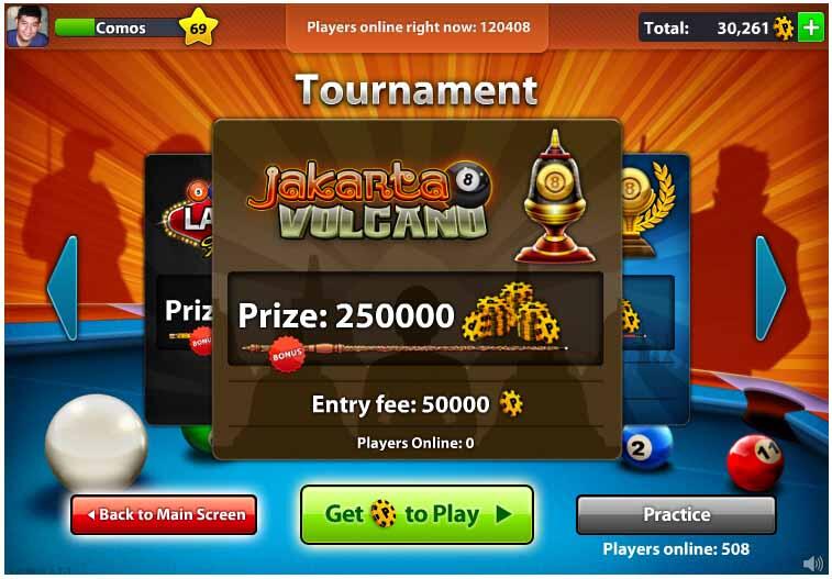 Negara kita menjadi kehormatan sebagai Tournamen termahal di game 8 BALL