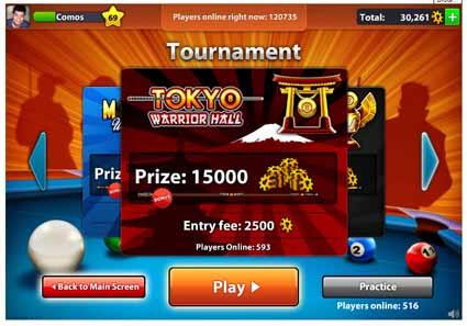 Negara kita menjadi kehormatan sebagai Tournamen termahal di game 8 BALL