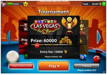 Negara kita menjadi kehormatan sebagai Tournamen termahal di game 8 BALL