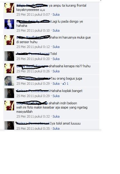 penampakan Foto di FB ane nih gan (NO Hoax)