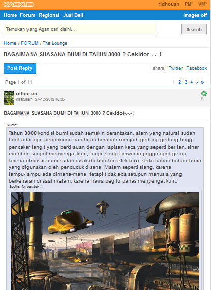 Perbedaan Ketika Sebagai Guest dan Login Menggunakan ID di KasKus