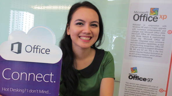 Dila, Gadis Belia di Balik Microsoft Office 