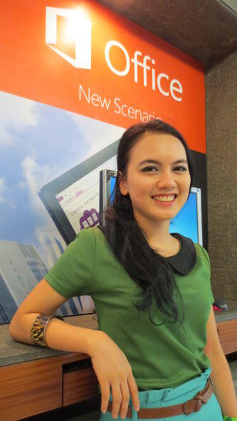 Dila, Gadis Belia di Balik Microsoft Office 