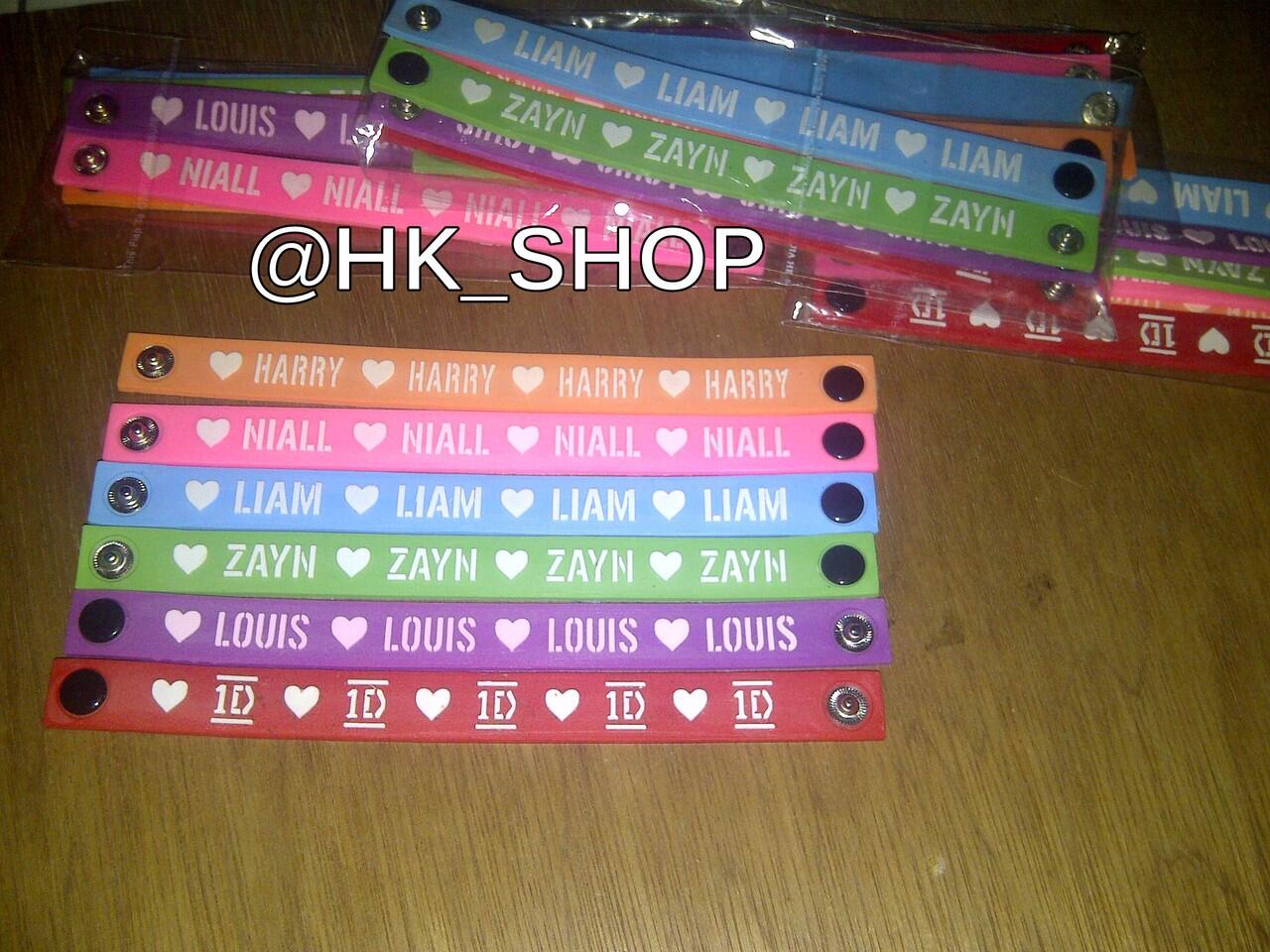 WRISTBAND / GELANG ONE DIRECTION MURAH
