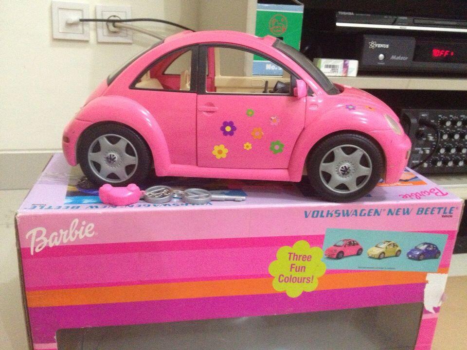 mobil barbie pink