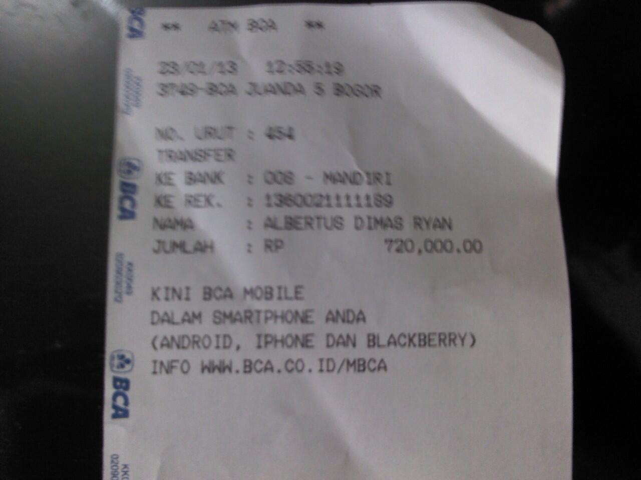 WTS Blackberry Essex 9650 Batangan Semarang