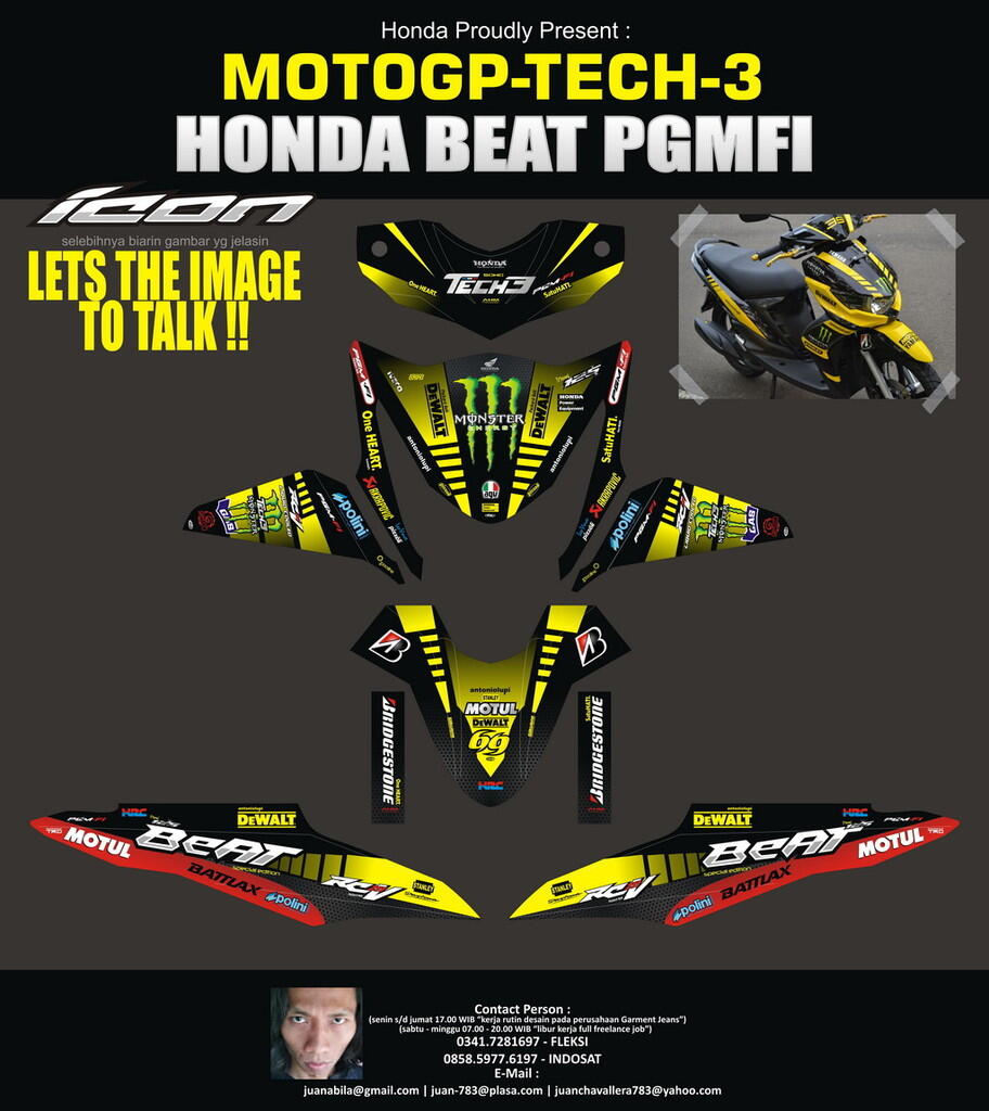 STRIPPING MOTOR DESAIN SUKA SUKA v