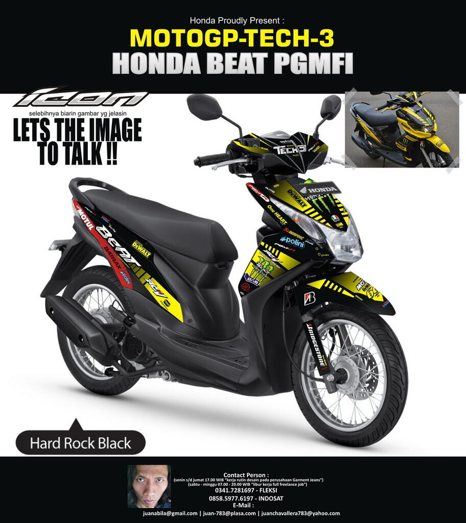 Koleksi Ide 68 Foto Modifikasi Motor Honda Beat Injeksi Terlengkap