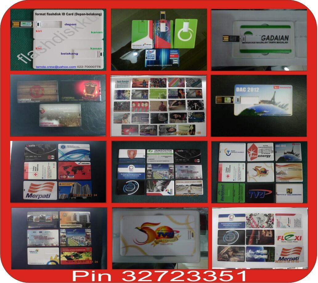 Produsen souvenir flashdisk card..untuk promo,kado,hadiah,seminar dgn desain suka"
