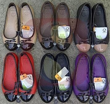 SEPATU CEWEK CROCS COBBLER BALLET FLAT