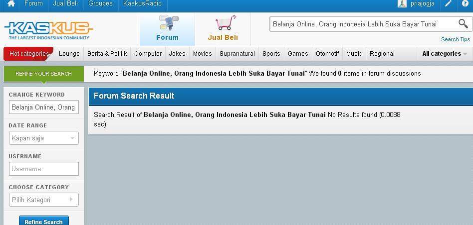 Belanja Online, Orang Indonesia Lebih Suka Bayar Tunai